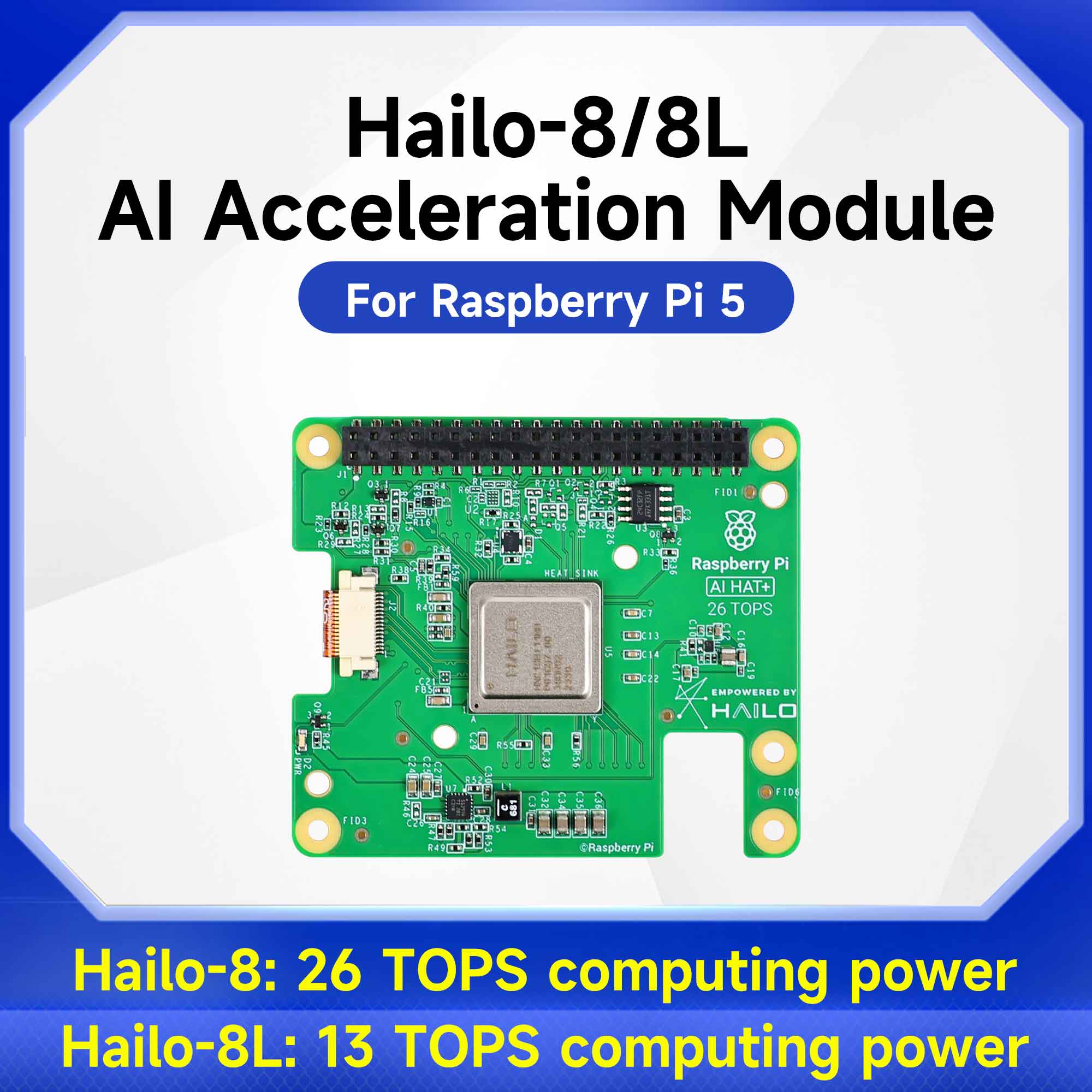 Hailo 8/8l Ai Acceleration Mod - Raspberry Pi Ai Kit Hailo-8L 评论和价格