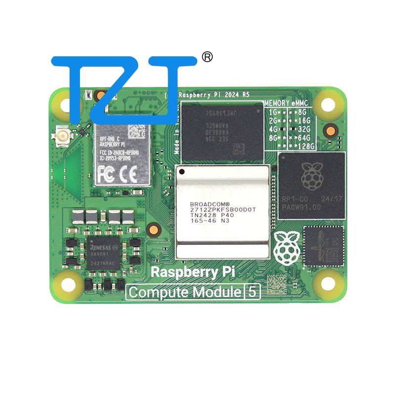 TZT Compute Module 5 Bluetooth - Raspberry Pi 5 8Gb Board 评论和价格