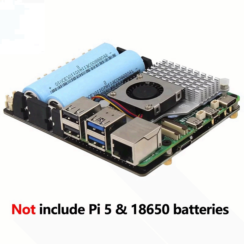 Raspberry Pi 5 18650 UPS Board - Raspberry Pi Uninterrupted Power Supply Ups 18650 评论和价格