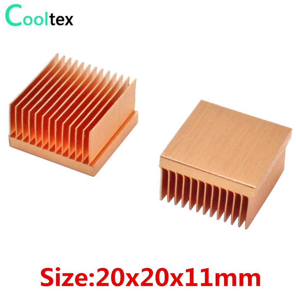 2pcs Pure Copper Heatsink 20x2 - Raspberry Pi Water Cooling Kit 评论和价格
