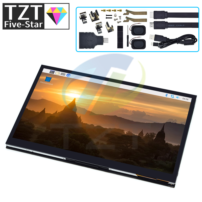 TZT 10.1 Inch HDMI-compatible  - Raspberry Pi 10.1 Inch Capacitive Touch Screen Ips 评论和价格
