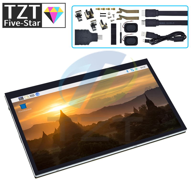 TZT 10.1 Inch HDMI-compatible  - Raspberry Pi 10.1 Inch Capacitive Touch Screen Ips 评论和价格