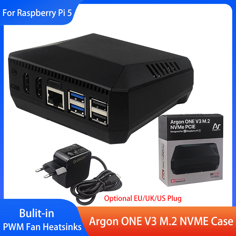 Argon ONE V3 M.2 NVME Case Alu - Argon One V3 M.2 Nvme Case 评论和价格