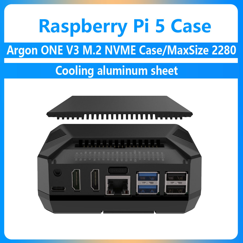 Argon ONE V3 M.2 NVME Case alu - Argon One V3 M.2 Nvme Case 评论和价格
