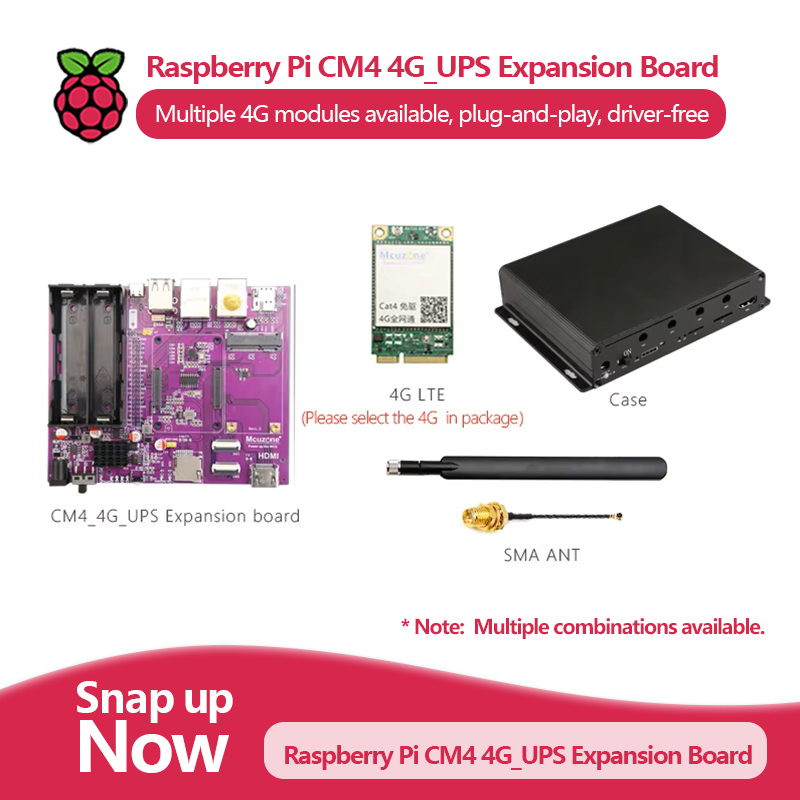 Raspberry Pi CM4 4G_UPS Uninte - Raspberry Pi Uninterrupted Power Supply Ups 18650 评论和价格
