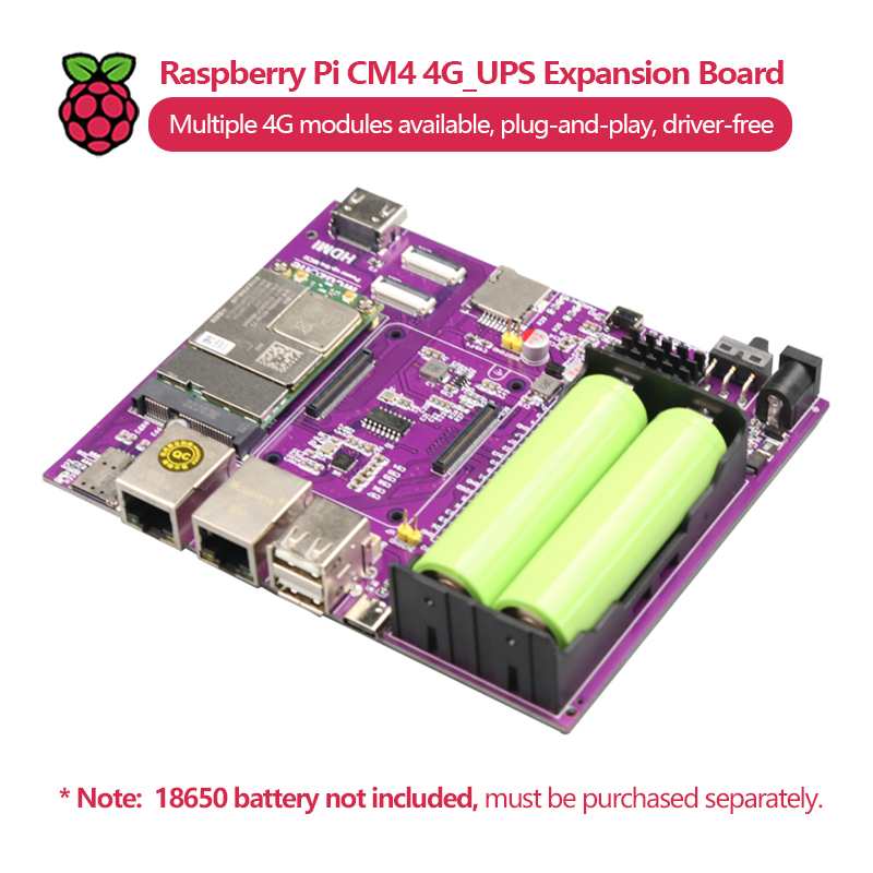 Raspberry Pi CM4 4G_UPS Uninte - Raspberry Pi Uninterrupted Power Supply Ups 18650 评论和价格