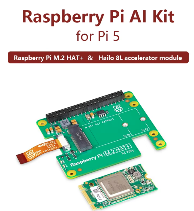 Official Raspberry Pi 5 AI Kit - Raspberry Pi Ai Kit Hailo-8L 评论和价格