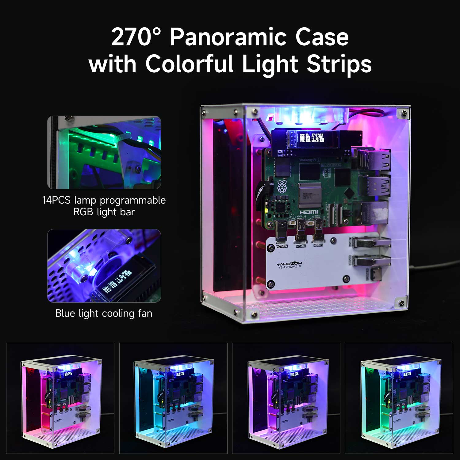 Raspberry Pi 5 Case Protective - Raspberry Pi 5 8Gb Board 评论和价格