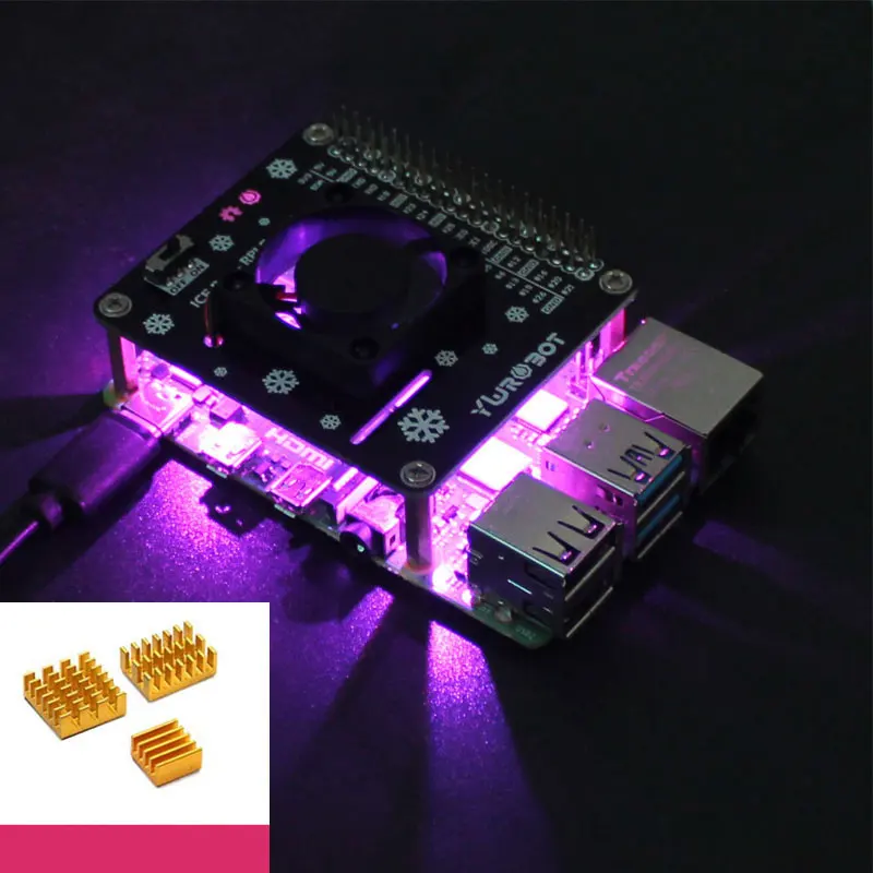 Active Cooling HAT For Raspber - Raspberry Pi Water Cooling Kit 评论和价格